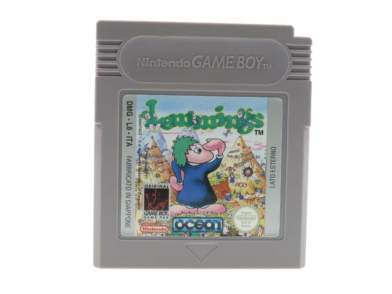 Retrospelbutiken Se Lemmings Gameboy