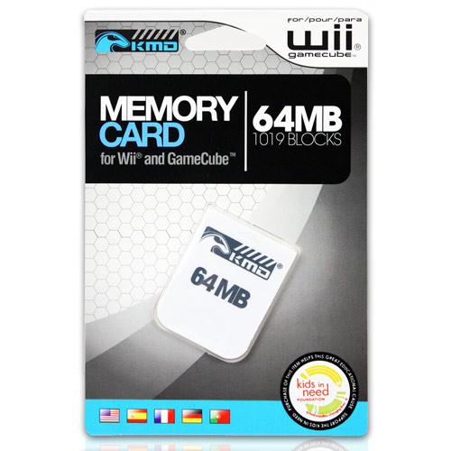 MEMORY CARD - CARTE MEMOIRE 64MB - 1019 BLOCKS (WII - GAMECUBE) - (NEUF -  BRAND NEW) sur Nintendo wii - Trader Games