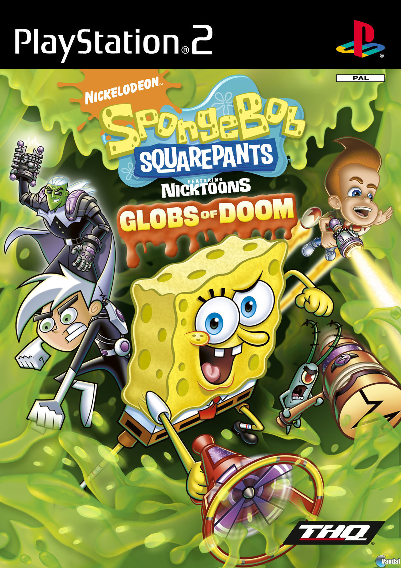 Retrospelbutiken.se – Spongebob Squarepants featuring Nicktoons: Globs of  Doom (Playstation 2)