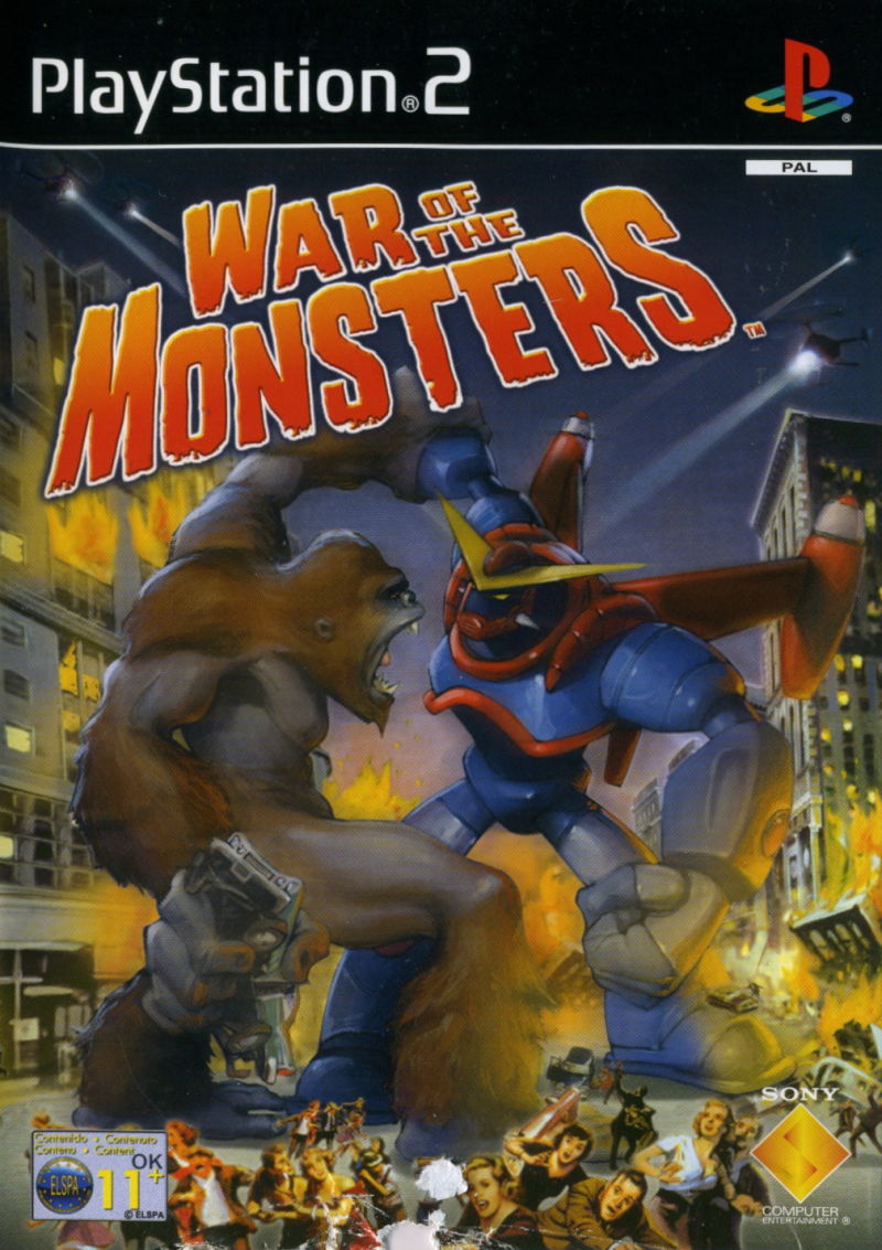 War of the Monsters (Sony PlayStation 2， 2003) PS2 New Sealed