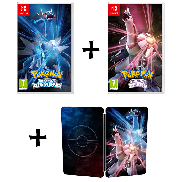 Retrospelbutiken.se Pokemon Brilliant Diamond and Pokemon Shining