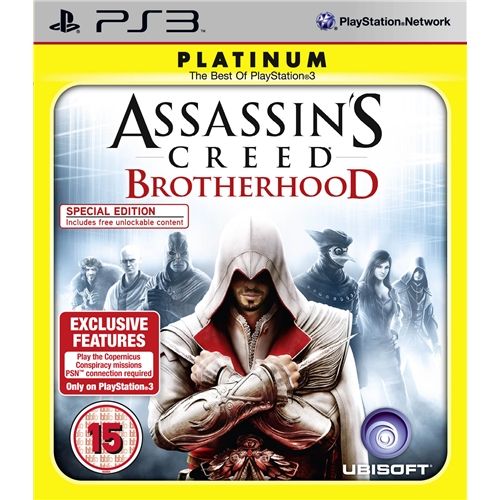 Retrospelbutiken Se Assassins Creed Brotherhood Platinum
