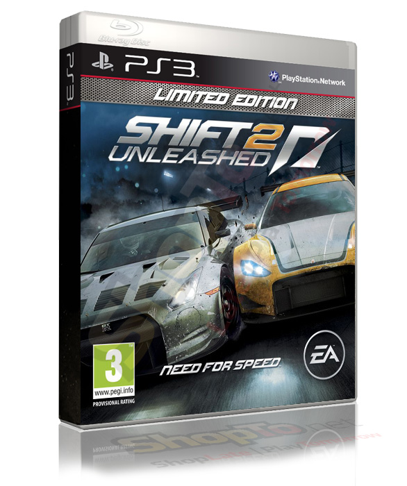 Retrospelbutiken Se Shift Unleashed Limited Edition Playstation