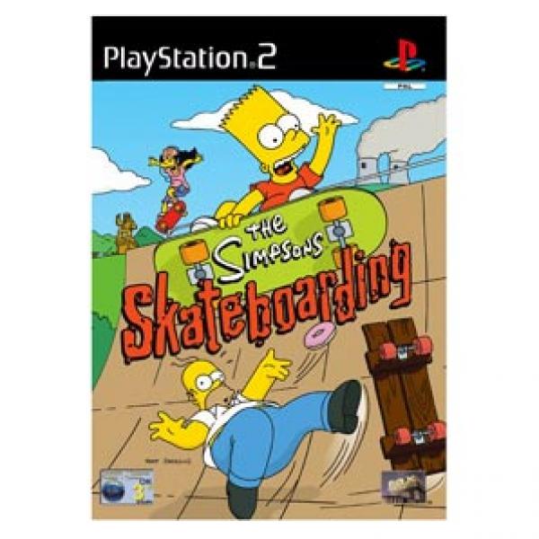 Simpsons Skateboarding