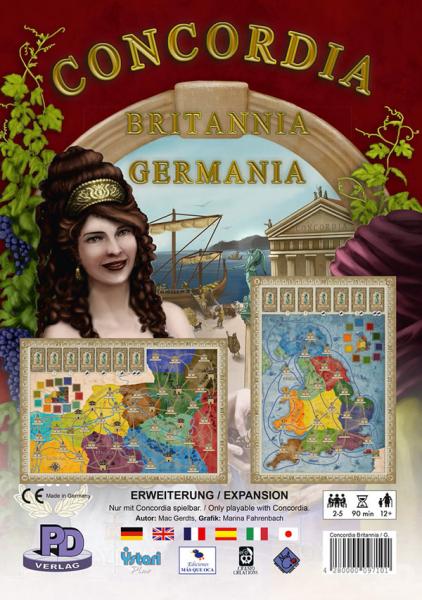 Concordia: Britannia & Germania Map Expansion