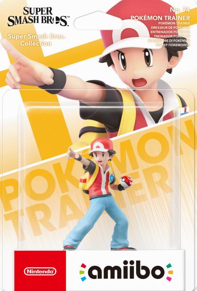 Amiibo Figurine - Pokemon Trainer (No 74) (Super Smash Collection)