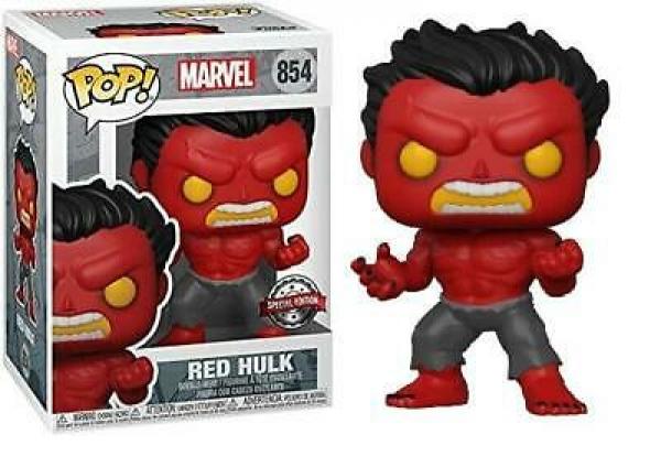 Funko Pop! Marvel - Red Hulk (Skadad Box)