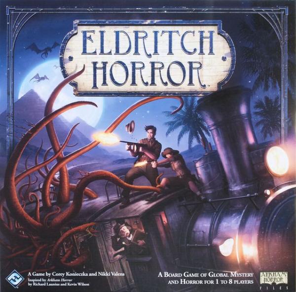 Eldritch Horror - skadad box