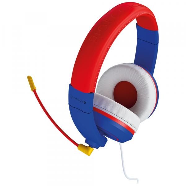 Gioteck XH100S Wired Stereo Headset Universal Red Blue