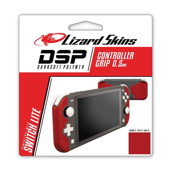 Lizard Skins DSP Controller Grip for Switch Lite - Crimson Red