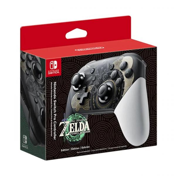 Nintendo Switch Pro Controller - Zelda Tears of the Kingdom (Kantstött)