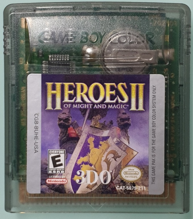 Retrospelbutiken.se – Heroes of Might and Magic 2 (Gameboy Color)