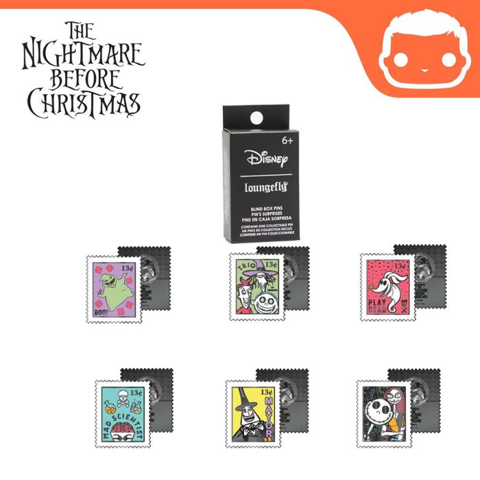 Funko Blind Box Enamel Pins: Disney: Nightmare Before Christmas: Stamps