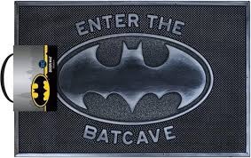 Pyramid Batman (welcome To The Batcave) Door Mat