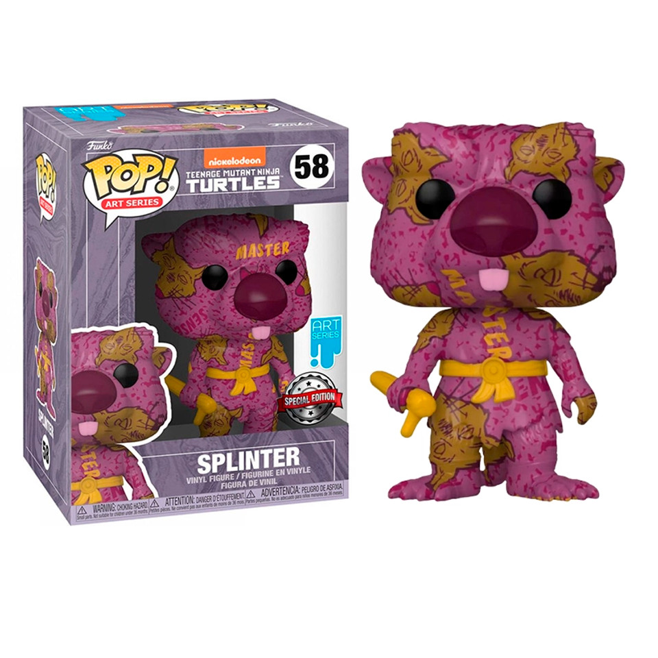 Funko Pop Artist Series: Teenage Mutant Ninja Turtles - Splinter (exc)