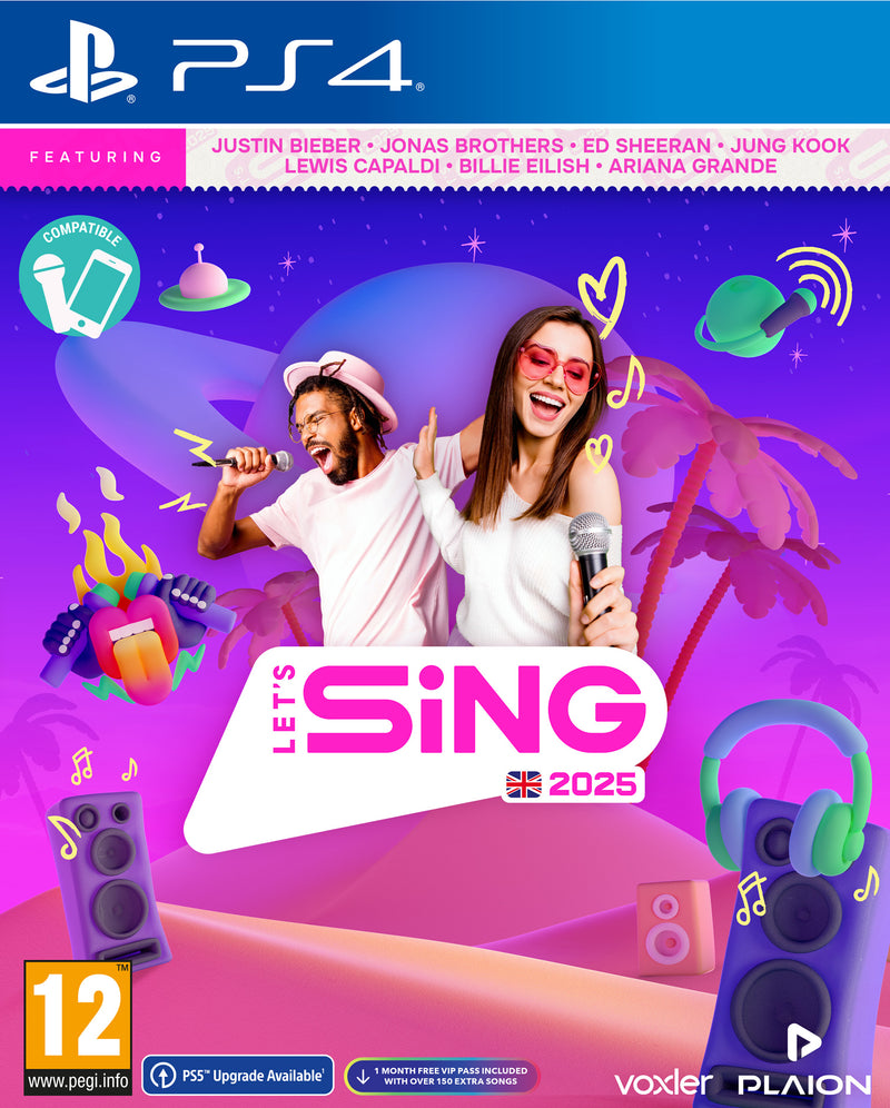 Lets Sing 2025 (playstation 4)