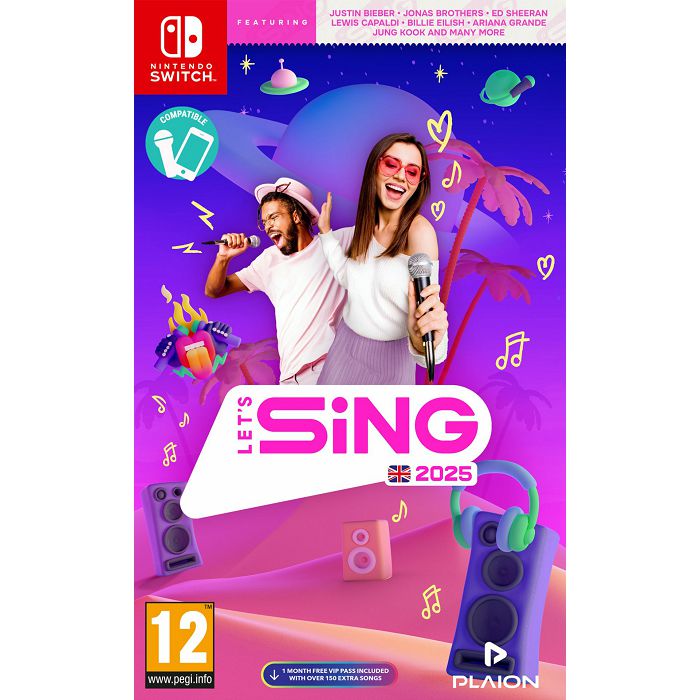 Lets Sing 2025 (nintendo Switch)