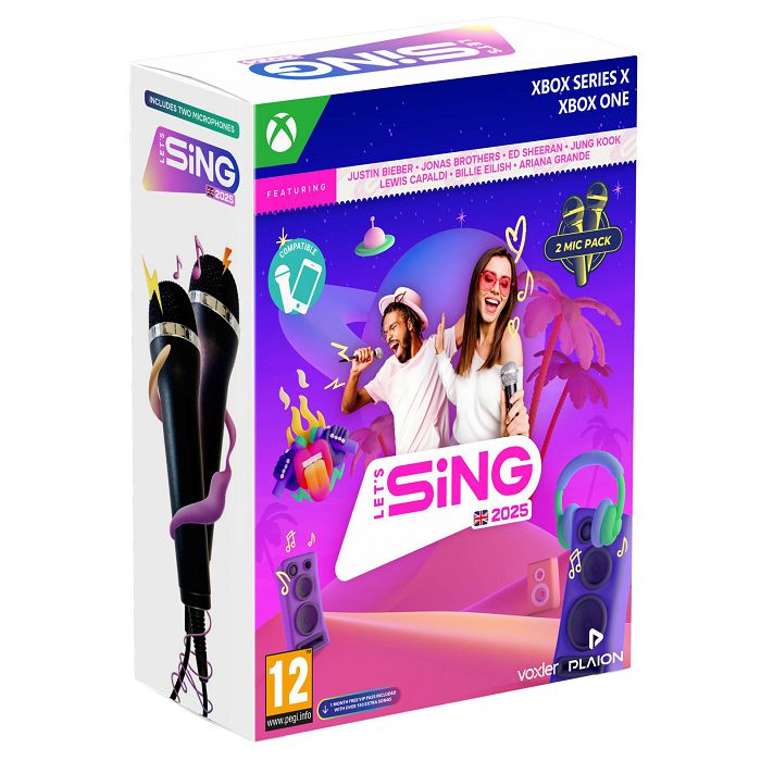 Lets Sing 2025 - Double Mic Bundle (xbox)