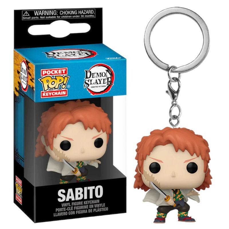 Funko Pocket Pop Keychain Demon Slayer Sabito With No Mask