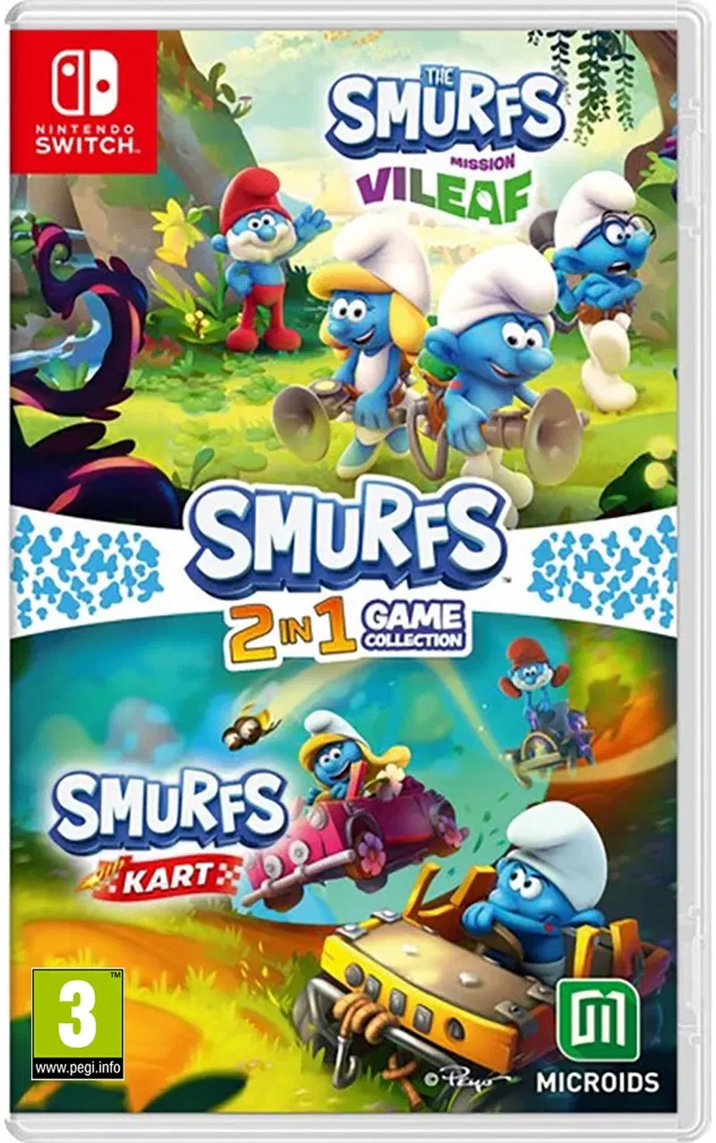 Smurfs: 2 In 1 Game Collection (nintendo Switch)