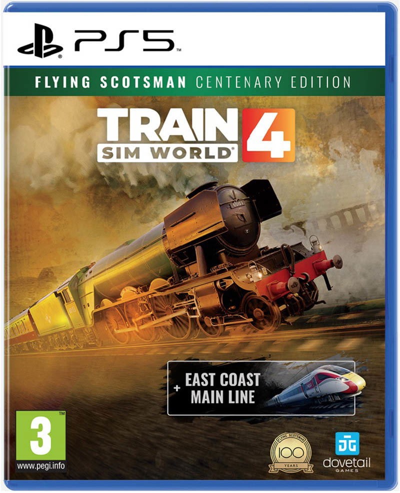 Train Sim World 4 Centenary Edition (includes Flying Scotsman) (playstation 5)