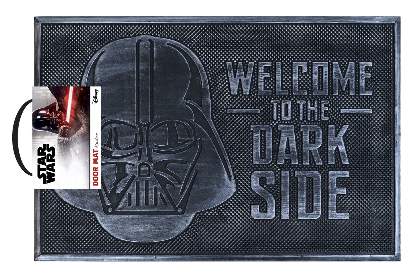 Pyramid Star Wars (welcome To The Dark Side) Rubber Mat