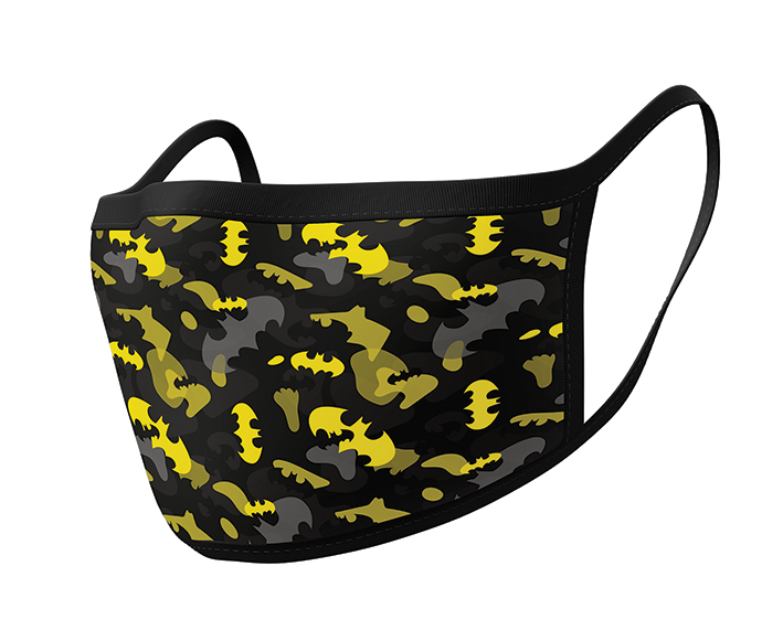 Pyramid Batman (camo Yellow) Face Mask 2 Pack