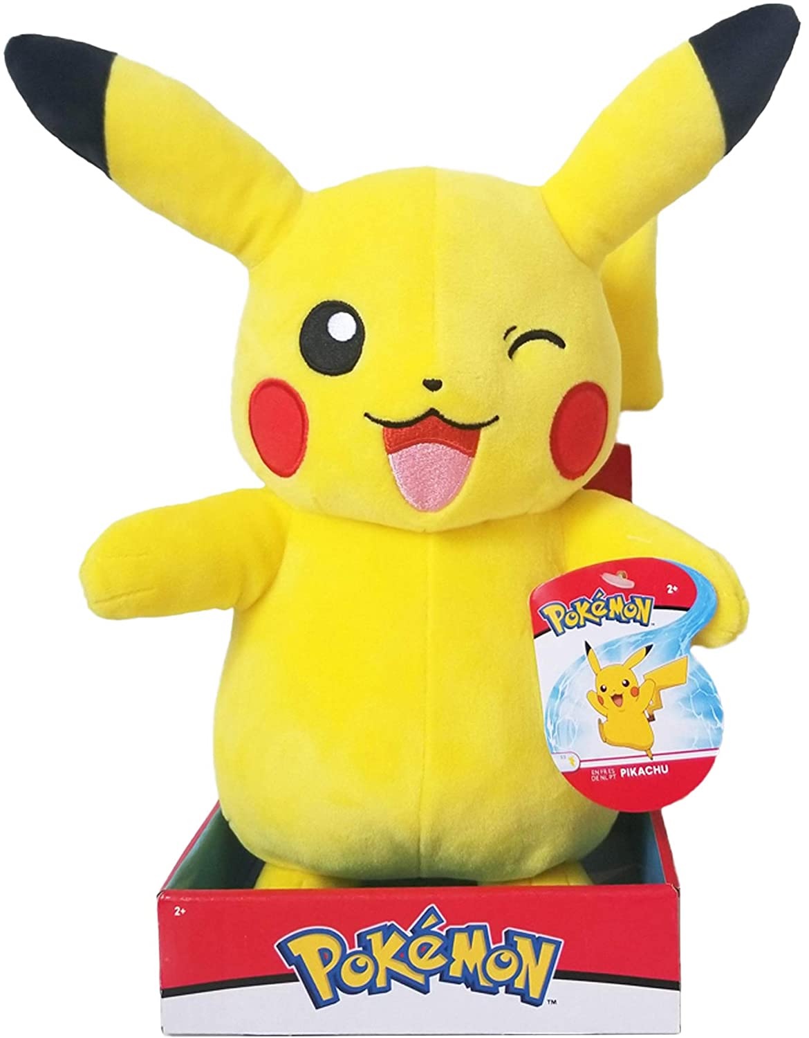 Pokemon -? 12 Plush (Pikachu #2) - W9"