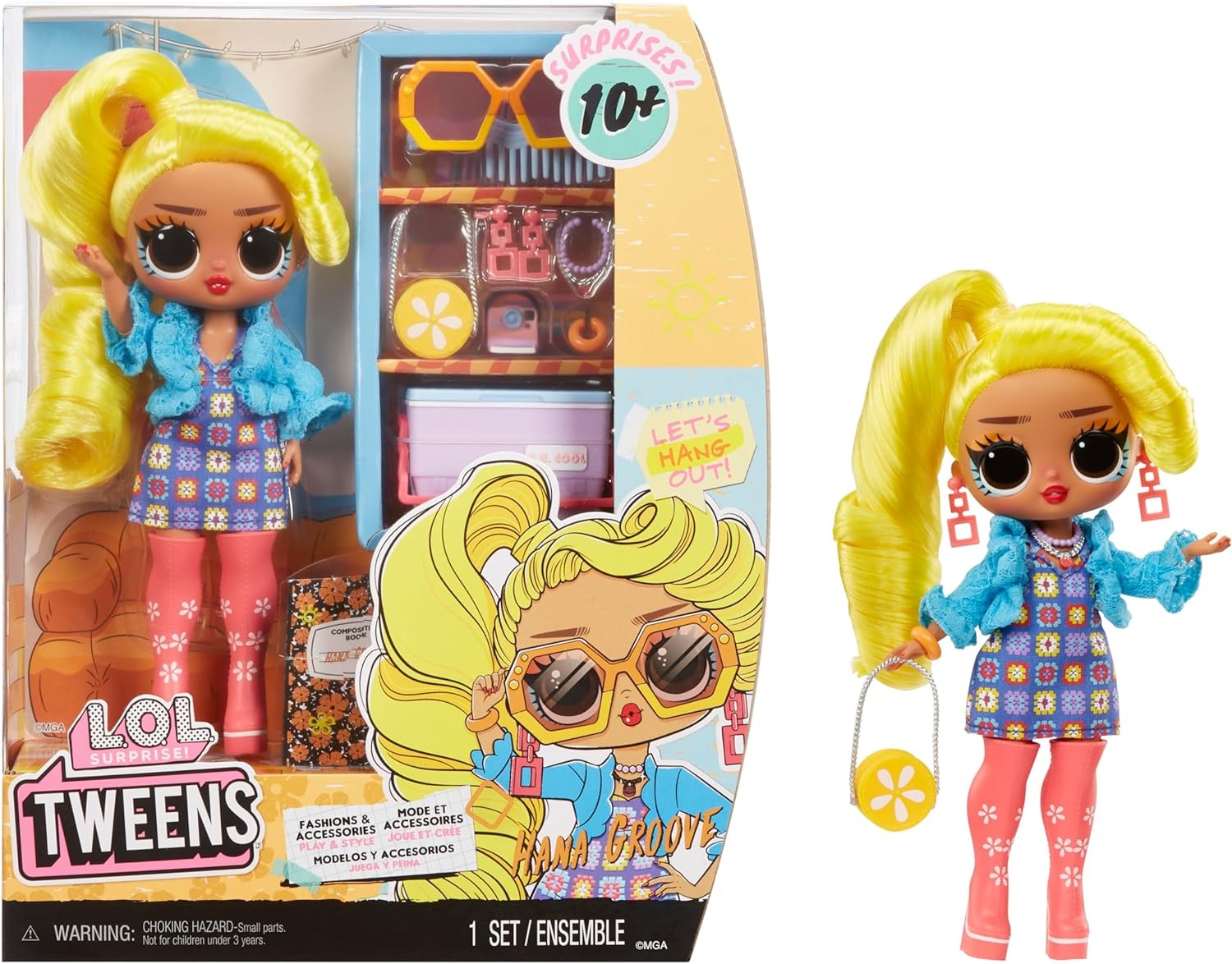 L.O.L. Surprise Tweens Core Doll - Hanna Groove