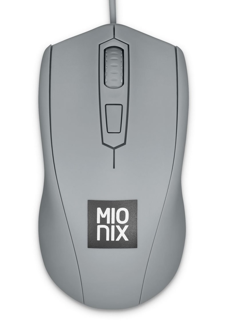 Mionix Avior Shark Fin Ambidextrous Optical Gaming Mouse (Grey)