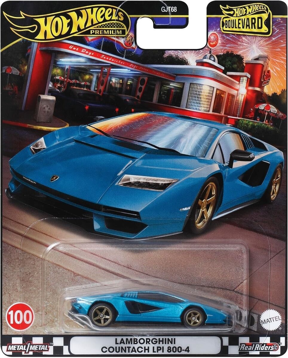 Hot Wheels - Premier Boulevard - Lamborghini Countach Lpi 800-4