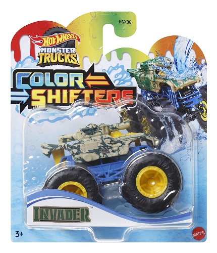 Hot Wheels - Monster Trucks Colour Shifter (Invader)