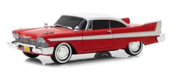 Greenlight Collectibles - 1/43 Christine 1958 Plymouth Fury Evil Version Blacked Out Windows