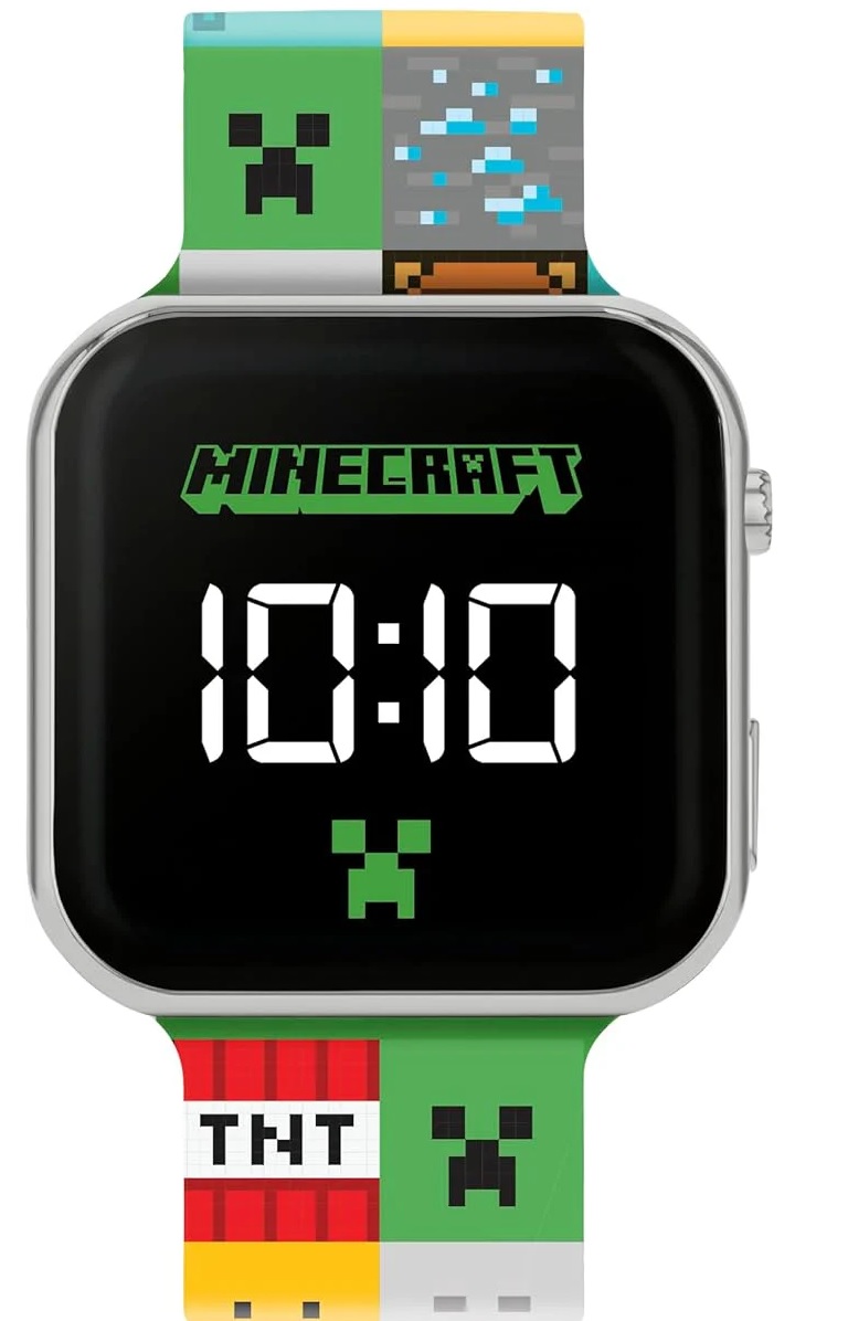 Peers Hardy - Minecraft Printed Multicoloured Led Watch