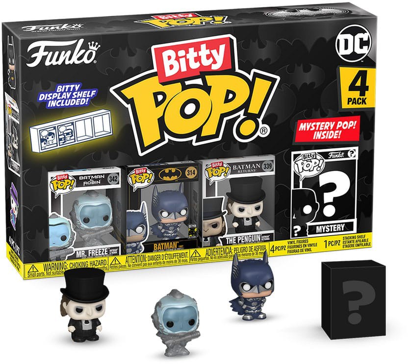 Funko Bitty Pop! 4-pack: Batman 85th - Batman Vinyl Figures