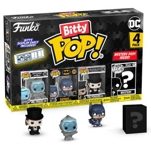 Funko Bitty Pop! 4-pack: Batman 85th - Freeze Vinyl Figures