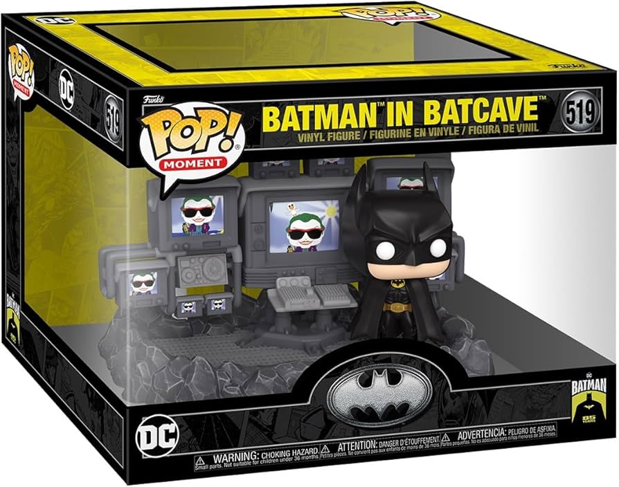 Funko Pop! Moments: Batman 85th Anniversary - Batman In Batcave #519 Vinyl Figure