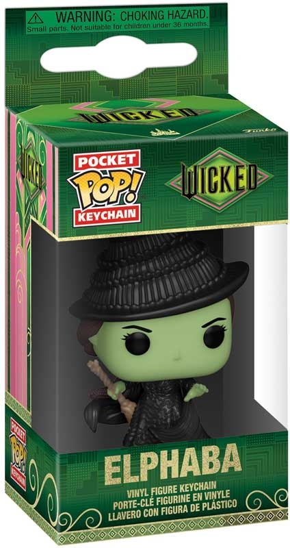 Funko Pocket Pop!: Wicked - Elphaba Vinyl Figure Keychain