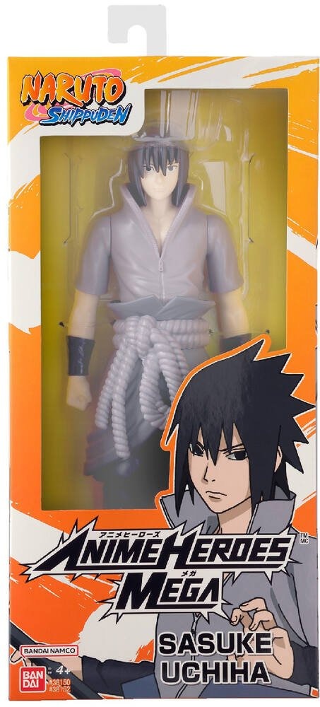 Bandai Anime Heroes: Mega Naruto - Uchiha Sasuke Action Figure (30cm) (38152)