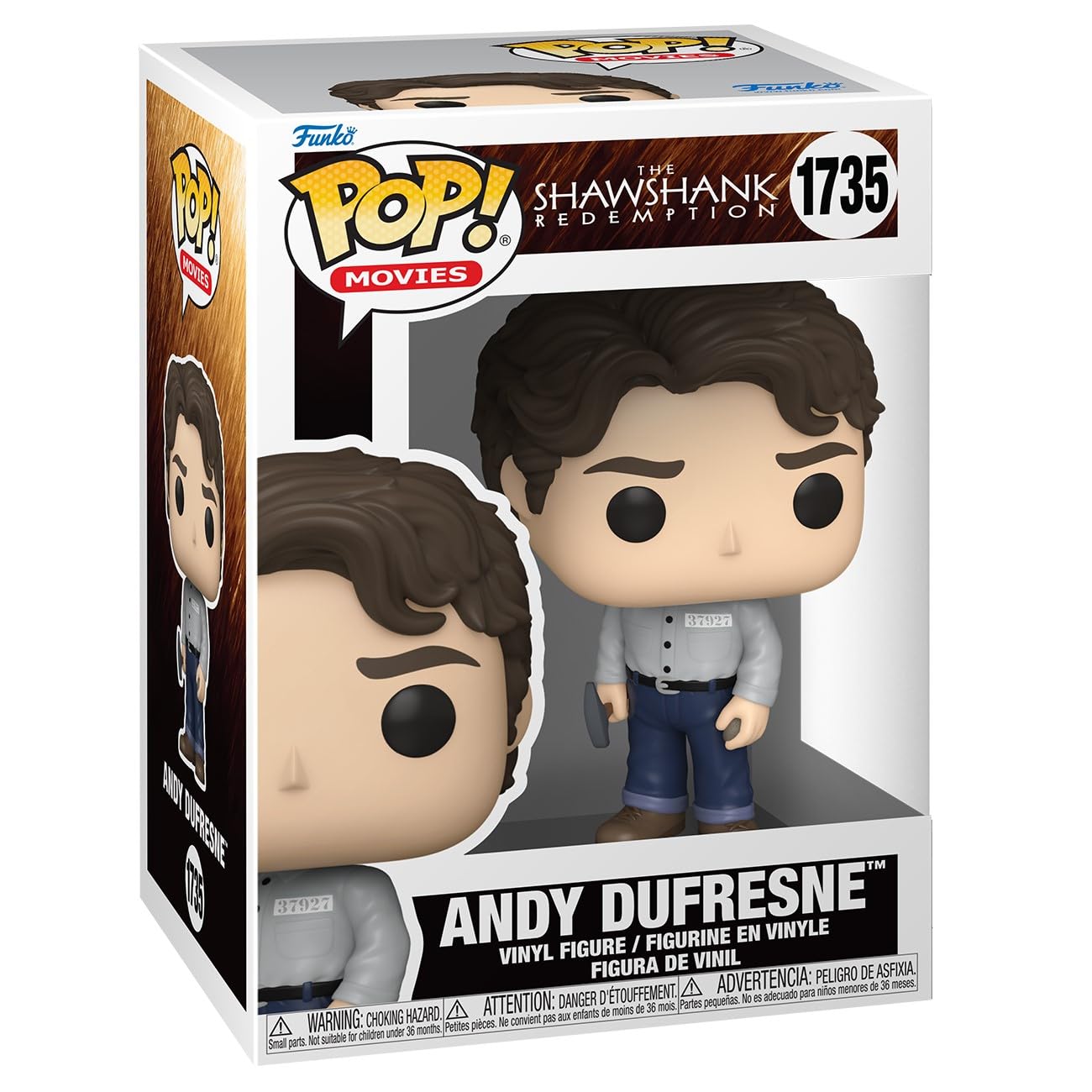 Funko Pop! Movies: The Shawshank Redemption - Andy Dufresne #1735 Vinyl Figure