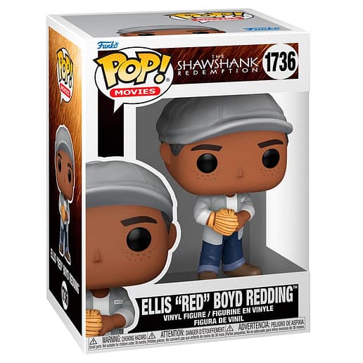 Funko Pop! Movies: The Shawshank Redemption - Ellis Red Boyd Redding #1736 Vinyl Figure