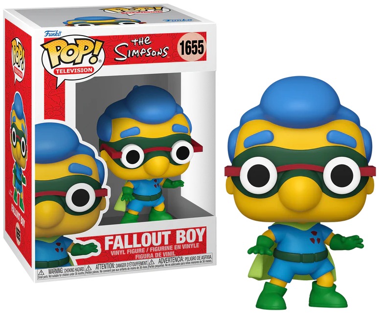 Funko Pop! Television: The Simpsons - Fallout Boy #1655 Vinyl Figure