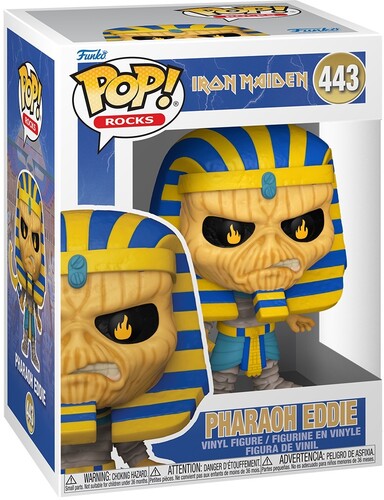 Funko Pop! Rocks: Iron Maiden - Pharaoh Eddie #443 Vinyl Figure