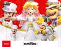 Nintendo Amiibo 3 Pack - Mario, Peach & Bowser (Wedding) (Super Mario Odyssey Collection)
