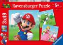 Super Mario 3x 49pc jigsaw puzzle 