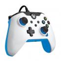 Pdp Xbox Wired Controller White - Ion (blue)