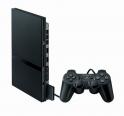 Playstation 2 slim basenhet - Svart