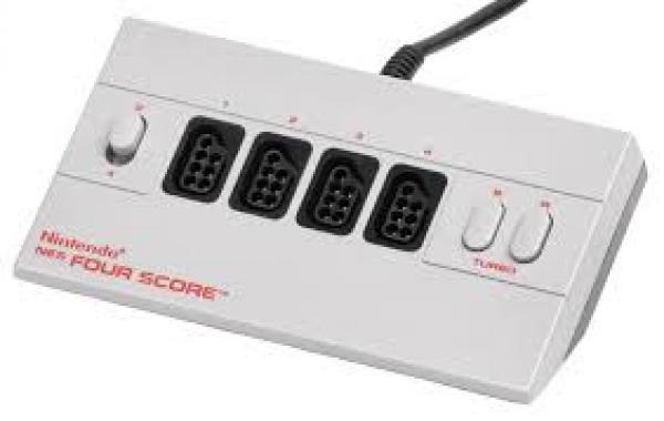 Nintendo NES Four Score (Spansk box och manual)