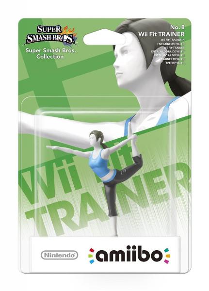 Amiibo Figurine - Wii Fit Trainer (No 8) (Super Smash Collection)