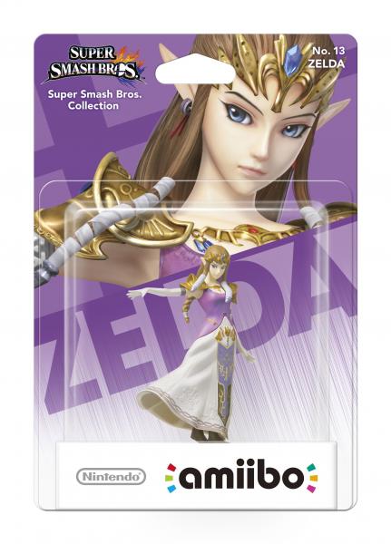 Amiibo Figurine - Zelda (No 13) (Super Smash Collection)